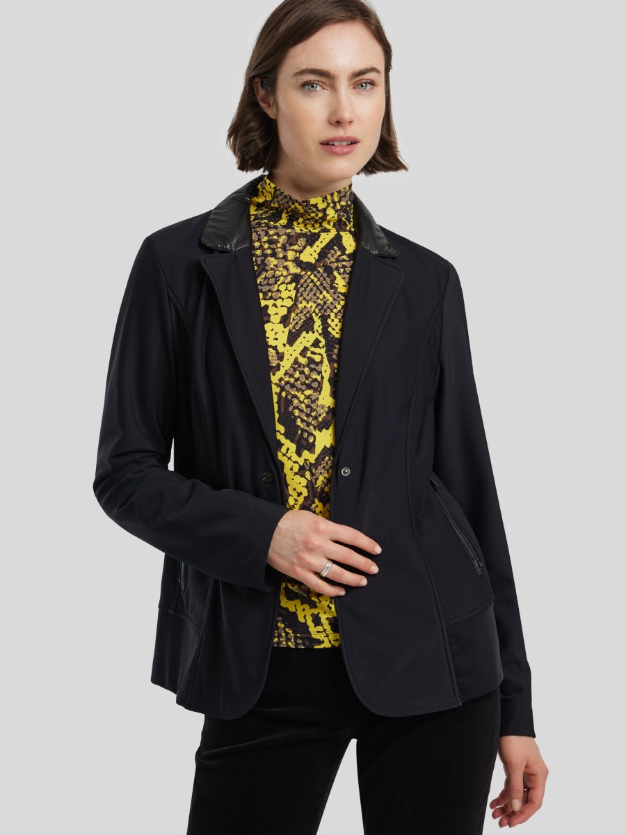 Frauen Marc Cain Blazer | Sportlicher Blazer Schwarz