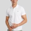 Manner Gant Polo-Shirts | Polo-Shirt Im Regular Fit Weiss