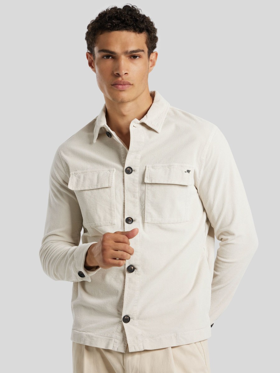 Manner Mason Hemden | Overshirt Steve Ecru