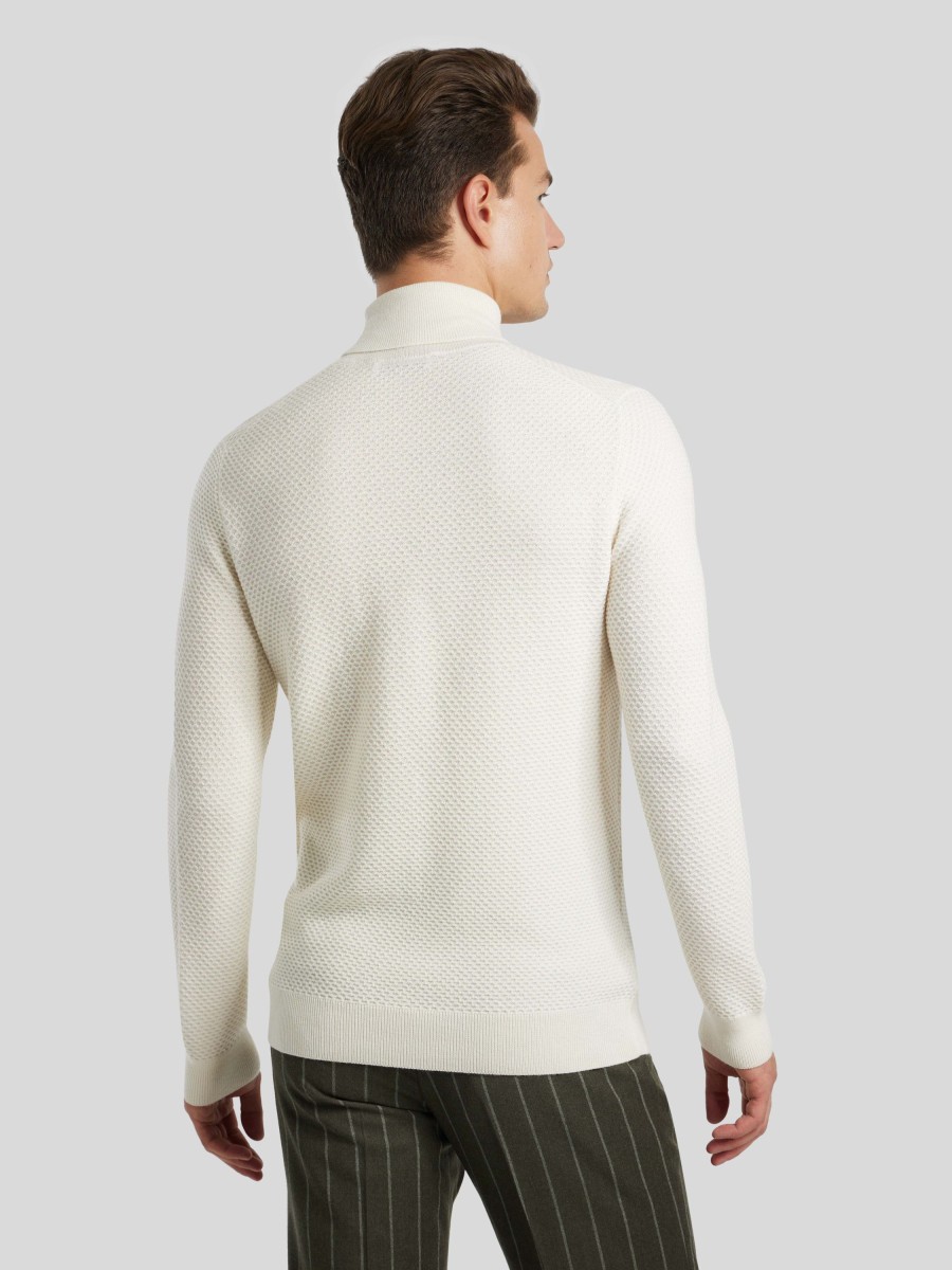 Manner Burger Pullover & Strickjacken | Pullover Ecru