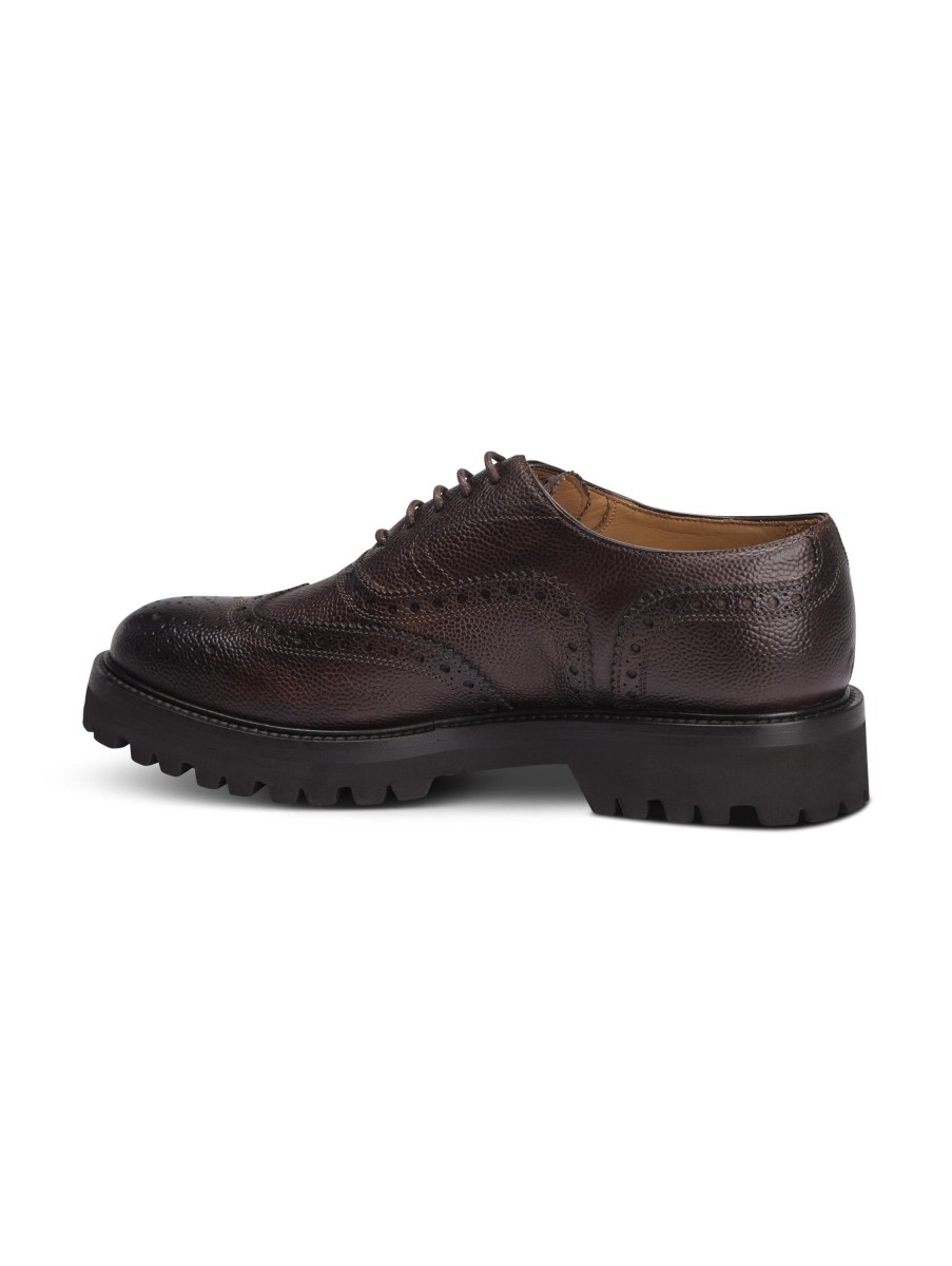 Manner Paul Kehl Business-Schuhe | Oxfordschuhe Dunkelbr.