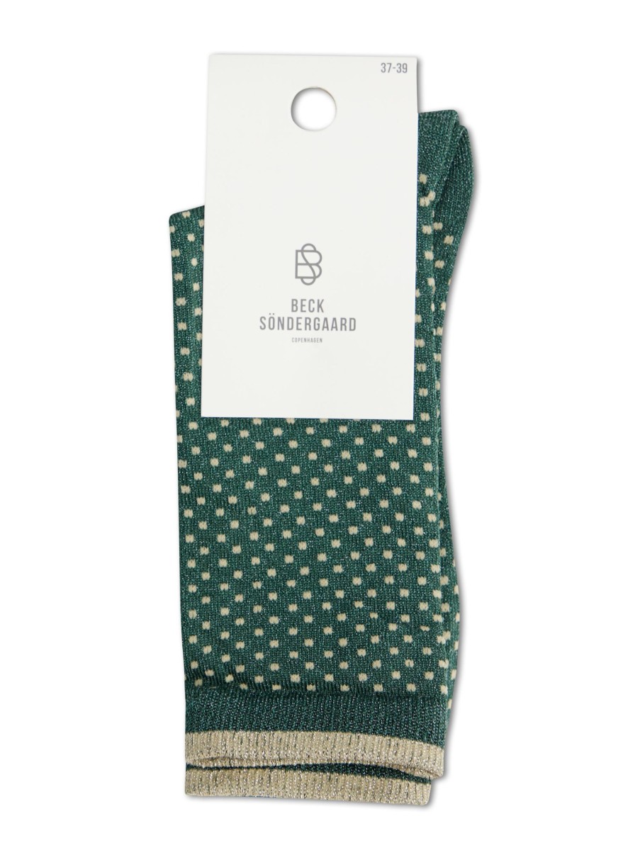 Frauen Becksöndergaard Wasche & Loungewear | Socken Grun