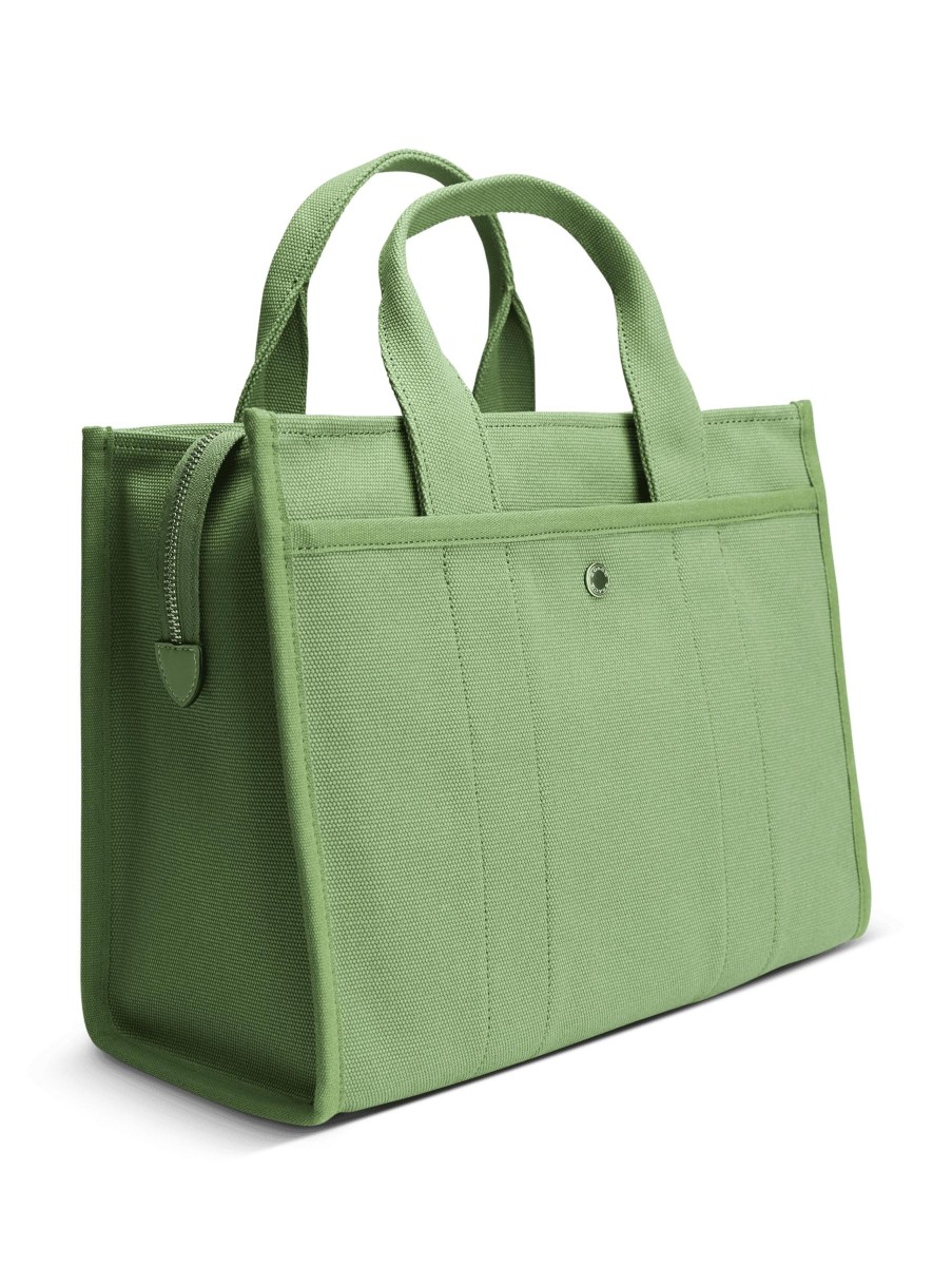 Frauen Coach Taschen | Shopper Aus Canvas Grun