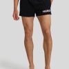 Manner Hugo Sportswear Badehosen | Badehose Mit Logo Schwarz