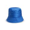 Frauen Save the Duck Hute & Mutzen | Bucket Hat Mit Steppung Mittelblau