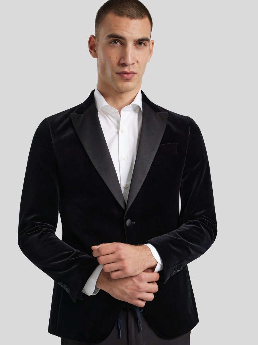 Manner BOSS Men Vestons | Veston Schwarz