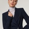 Frauen windsor. Blazer | Doppelreihiger Blazer Marine