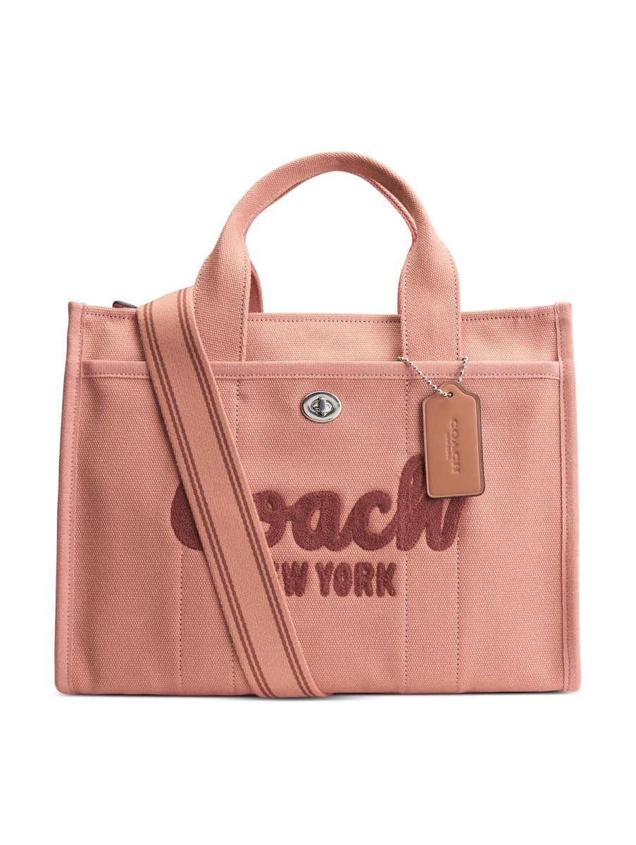 Frauen Coach Taschen | Shopper Cargo Tote Coralle