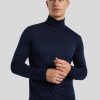 Manner Paul T-Shirts & Shirts | Rollkragenpullover Marine