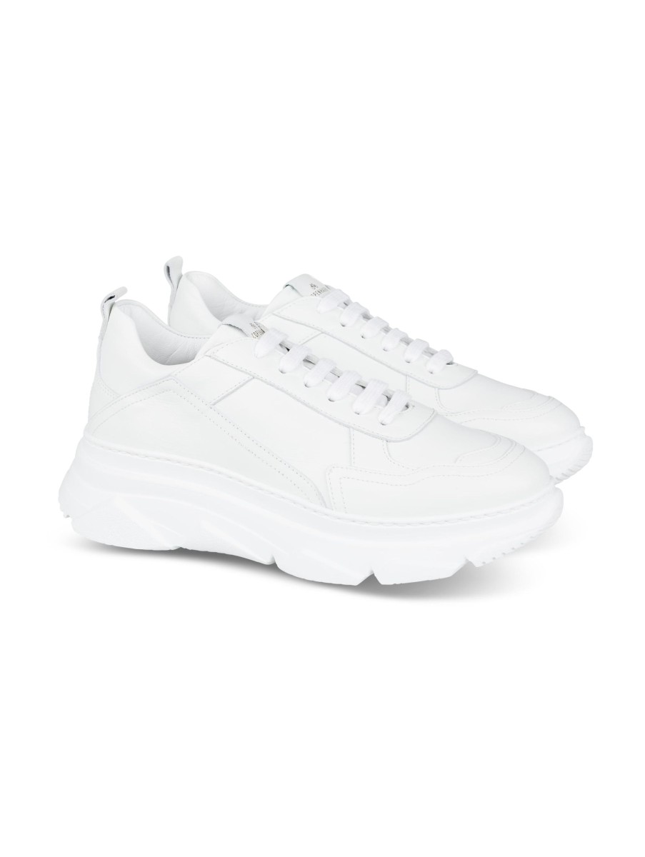 Frauen Copenhagen Sneakers | Sneaker Aus Leder Cph40 Weiss