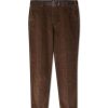 Manner Mens Grosse Grossen | Cordhose Mit Gurtel Madrid Taupe