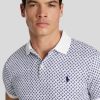 Manner Polo Ralph Lauren Men Polo-Shirts | Polo-Shirt Im Costum Slim Fit Weiss