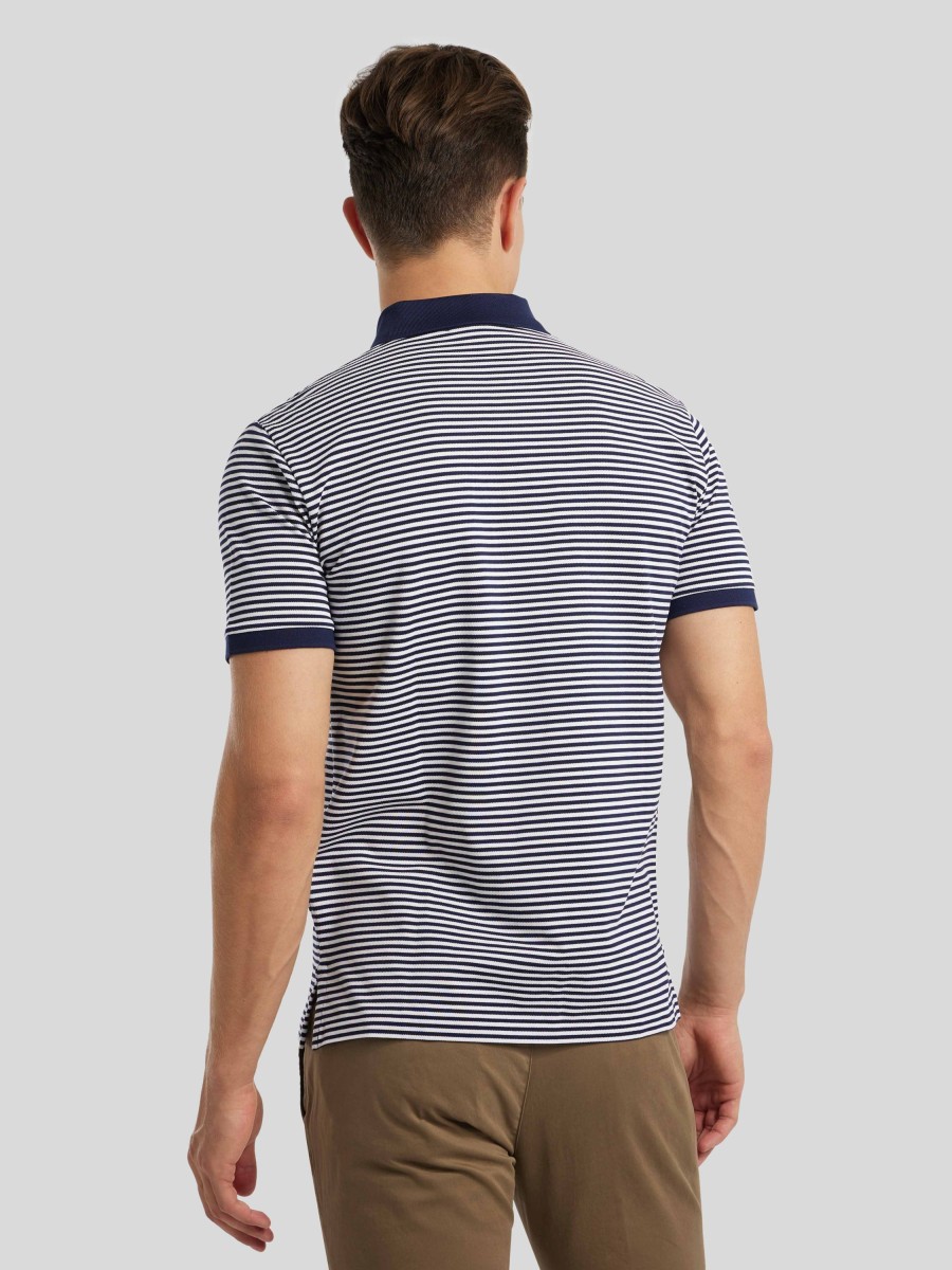 Manner Polo Ralph Lauren Men T-Shirts & Shirts | Polo-Shirt Im Custom Slim Fit Marine