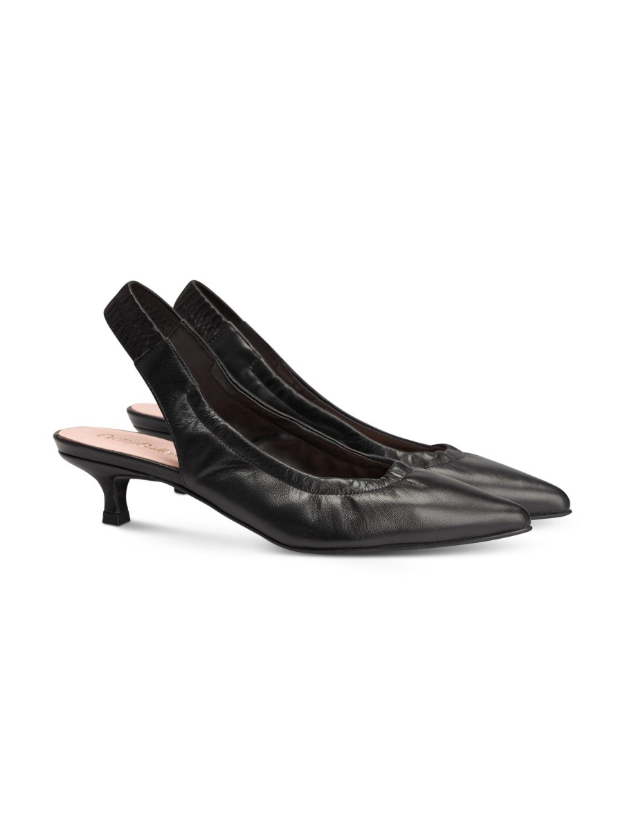 Frauen Pretty Ballerinas High Heels & Pumps | Slingpumps Schwarz