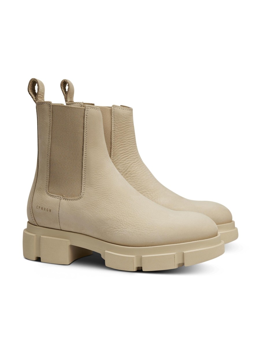 Frauen Copenhagen Boots & Stiefeletten | Chelsea Boots Cph570 Ecru