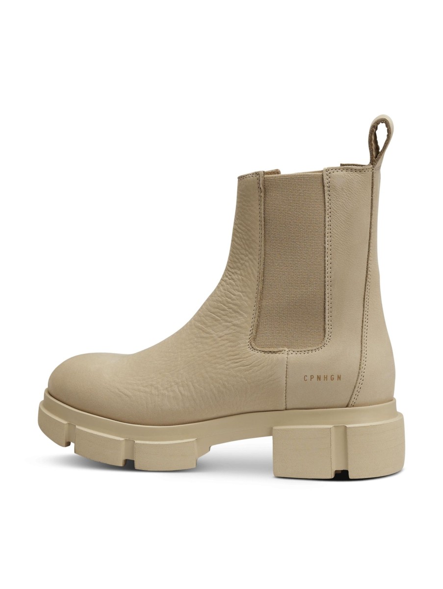 Frauen Copenhagen Boots & Stiefeletten | Chelsea Boots Cph570 Ecru