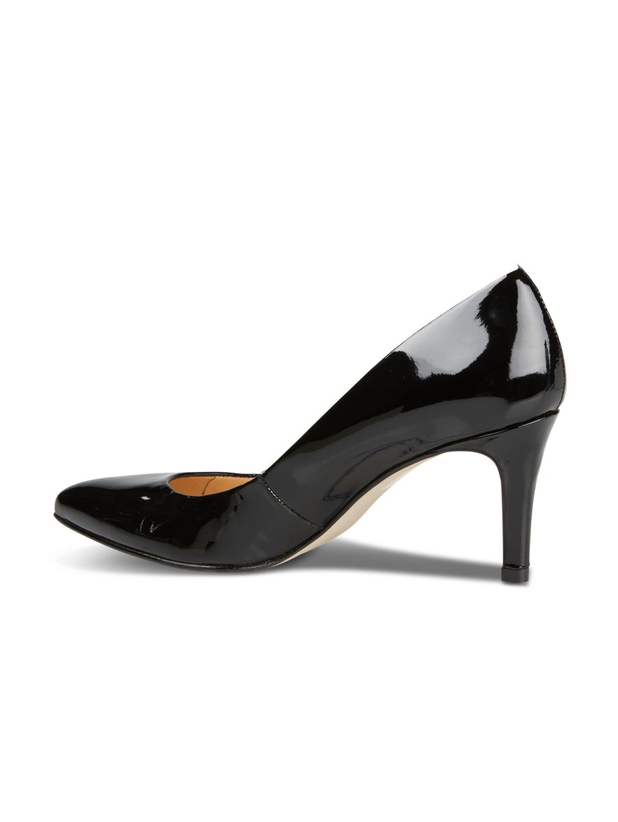 Frauen Paul Kehl High Heels & Pumps | Pumps Aus Lackleder Schwarz