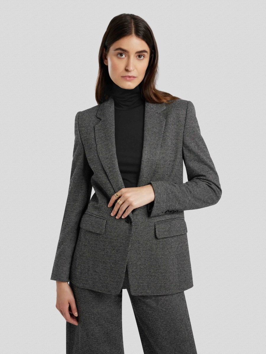 Frauen Drykorn Blazer | Blazer Atlin Anthrazit