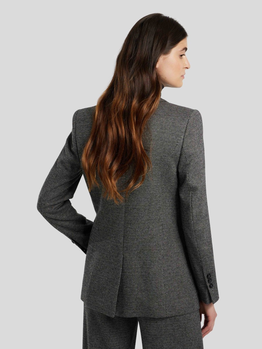 Frauen Drykorn Blazer | Blazer Atlin Anthrazit