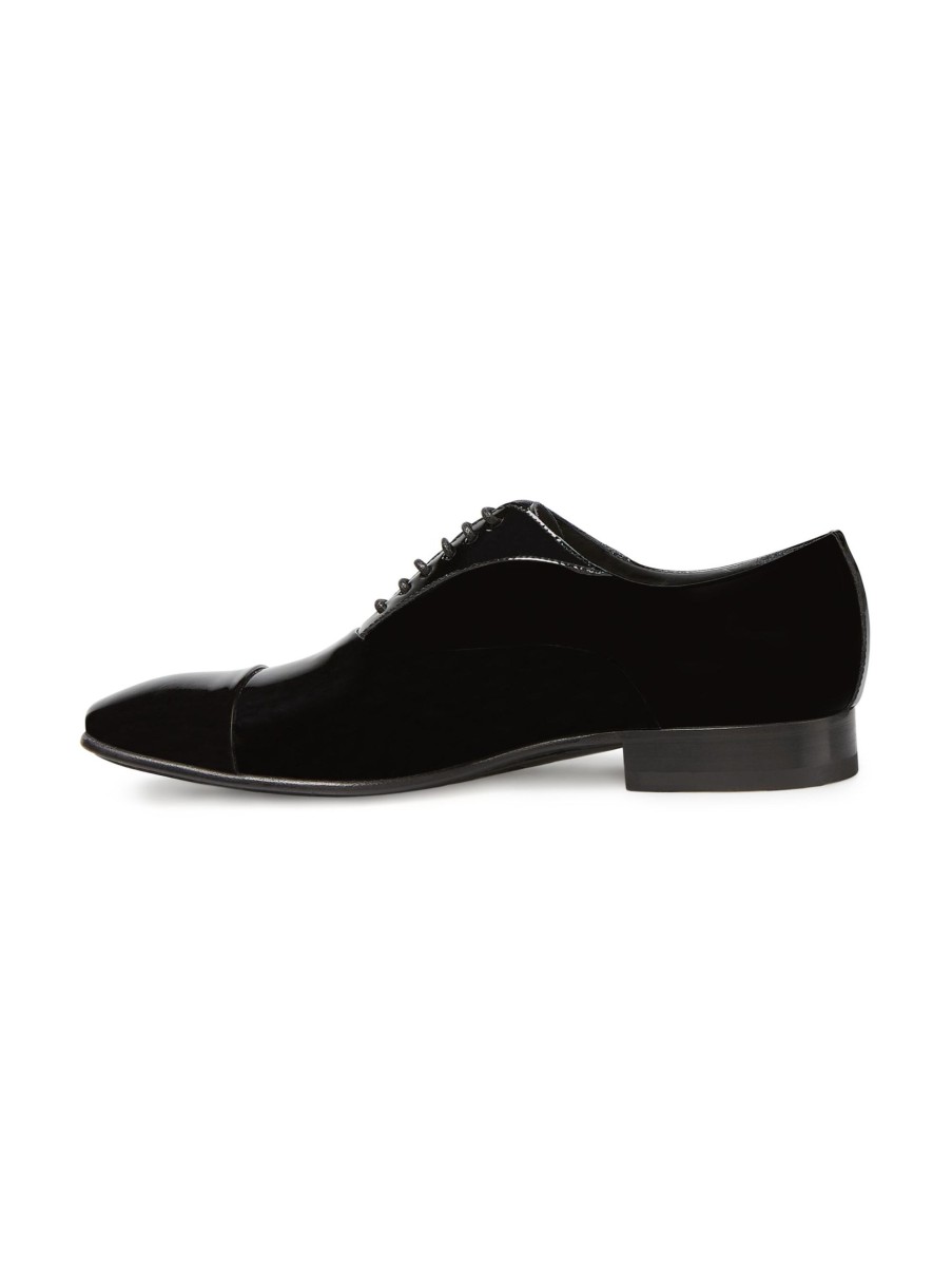 Manner Paul Kehl Business-Schuhe | Businessschuhe Aus Lackleder Vernice Nero Schwarz