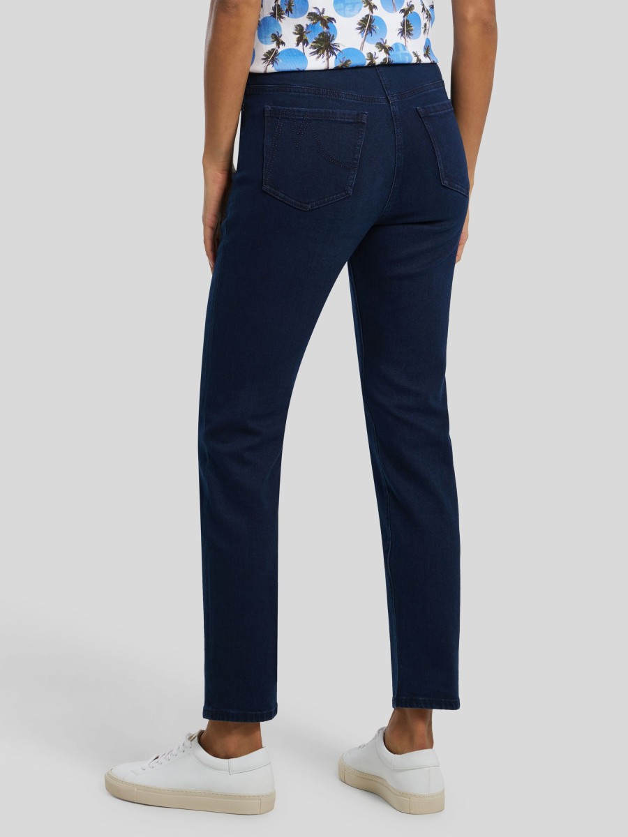 Frauen Marc Cain Jeans | Jeans Im Slim Fit Siena Marine