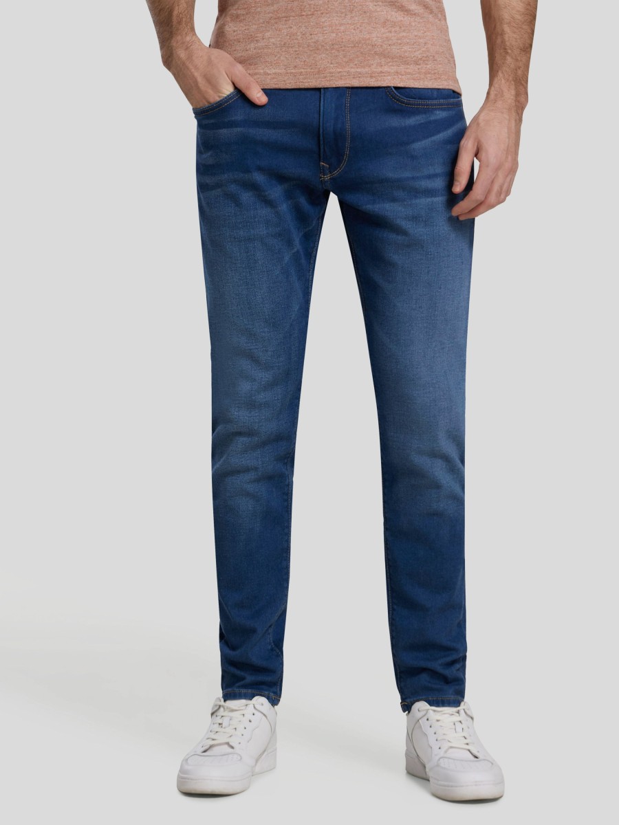 Manner Pepe Jeans Jeans | Jeans Im Tapered Fit Stanley Dark Denim