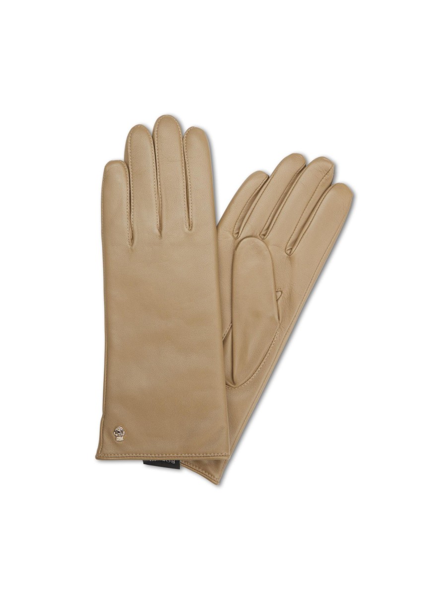 Frauen Roeckl Handschuhe | Lederhandschuhe Hamburg Camel