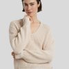 Frauen Marc Cain Pullover & Strick | Strickpullover Beige