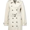 Frauen Save the Duck Mantel | Trenchcoat Audrey Beige