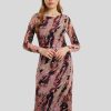 Frauen Comma Kleider | Kleid Multicolor