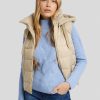 Frauen Marc O Gilets & Westen | Steppgilet Beige