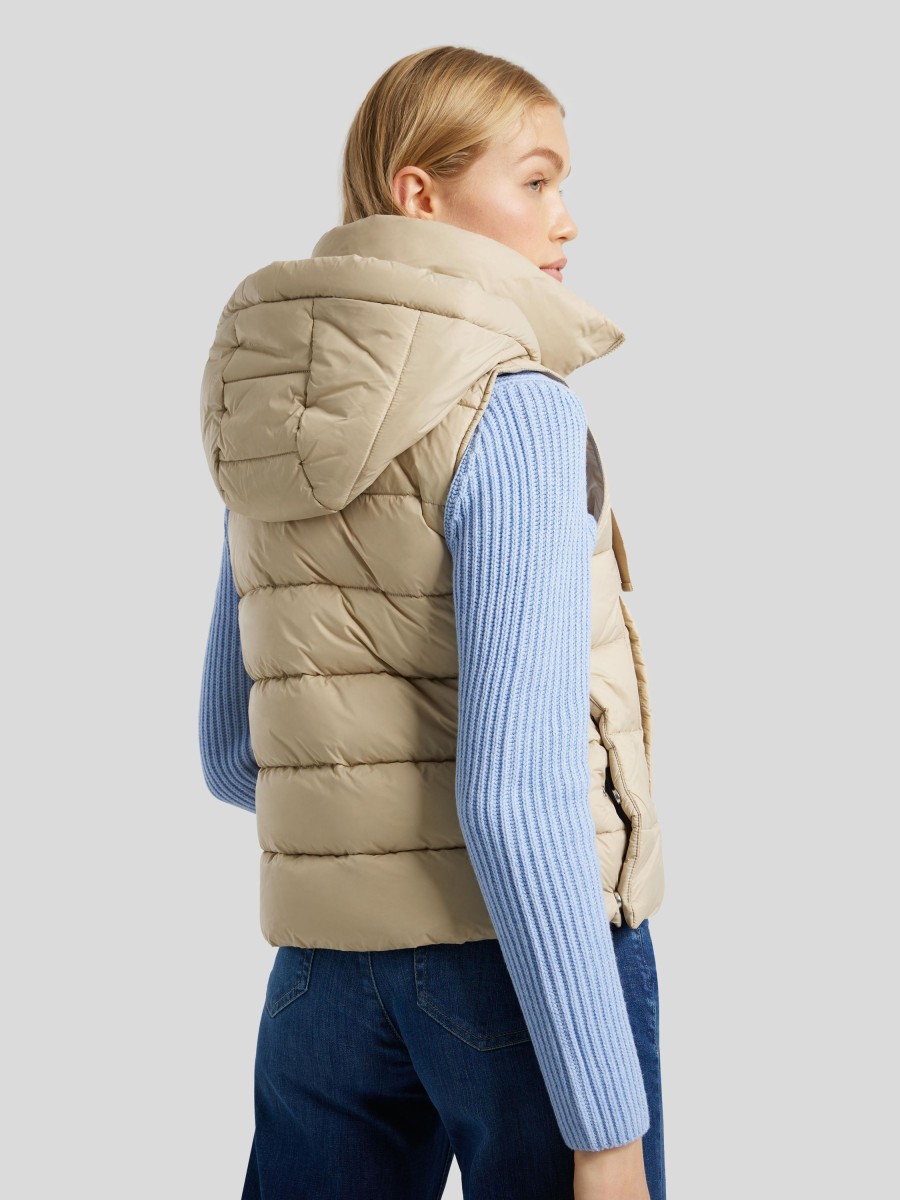 Frauen Marc O Gilets & Westen | Steppgilet Beige