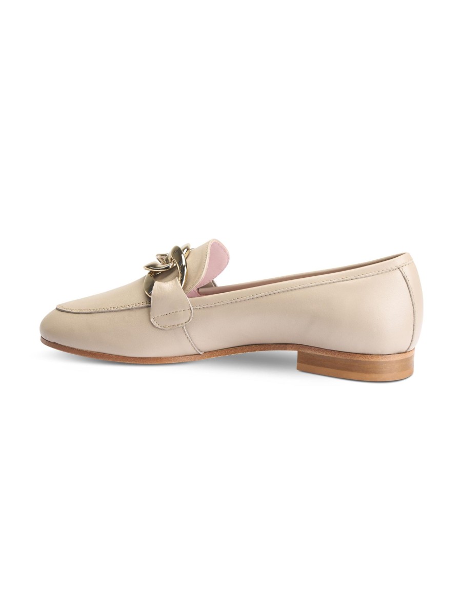 Frauen Castellano Halbschuhe | Loafer Rocco Taupe