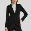 Frauen Circolo Blazer | Blazer Aus Jersey Schwarz