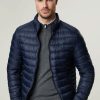 Manner BOSS Men Jacken | Leichte Steppjacke Calanos Marine