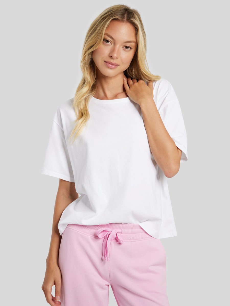 Frauen Juvia Wasche & Loungewear | Oversized Shirt Weiss