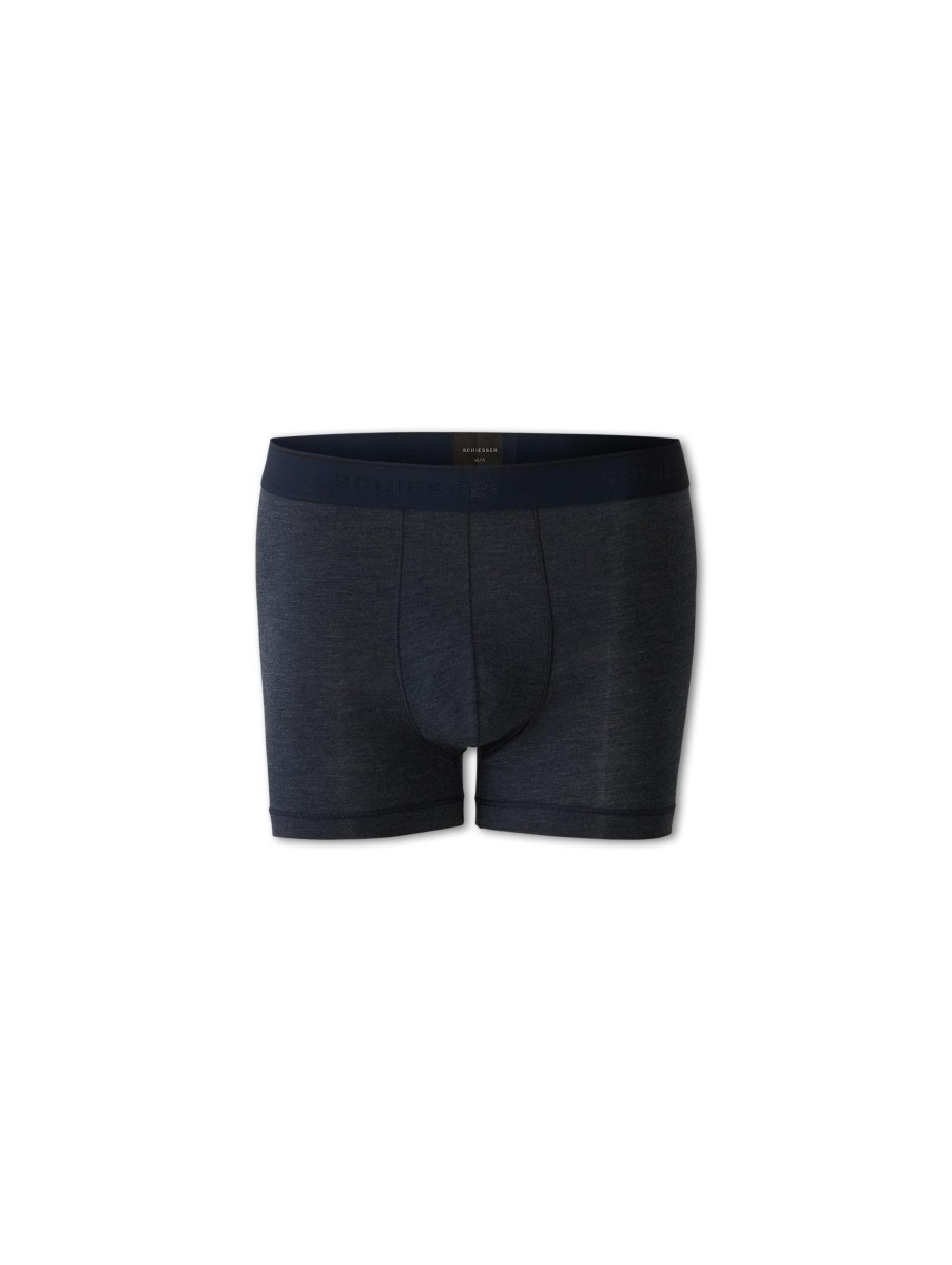 Manner Schiesser Wasche & Loungewear | Boxershorts Im Personal Fit Marine