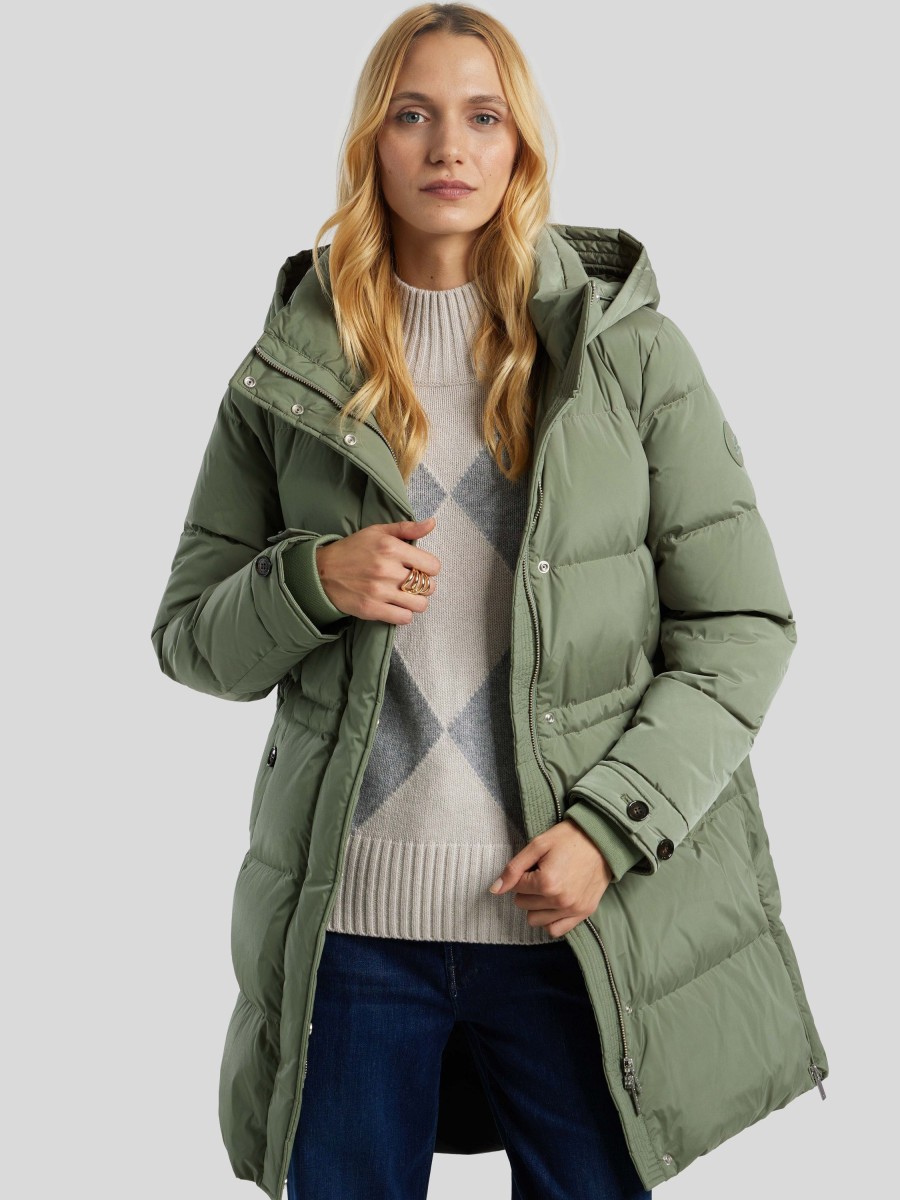 Frauen Woolrich Mantel | Parka Alsea Schlamm