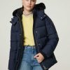 Frauen Moose Knuckles Jacken | Daunenjacke Cloud Astoria Marine