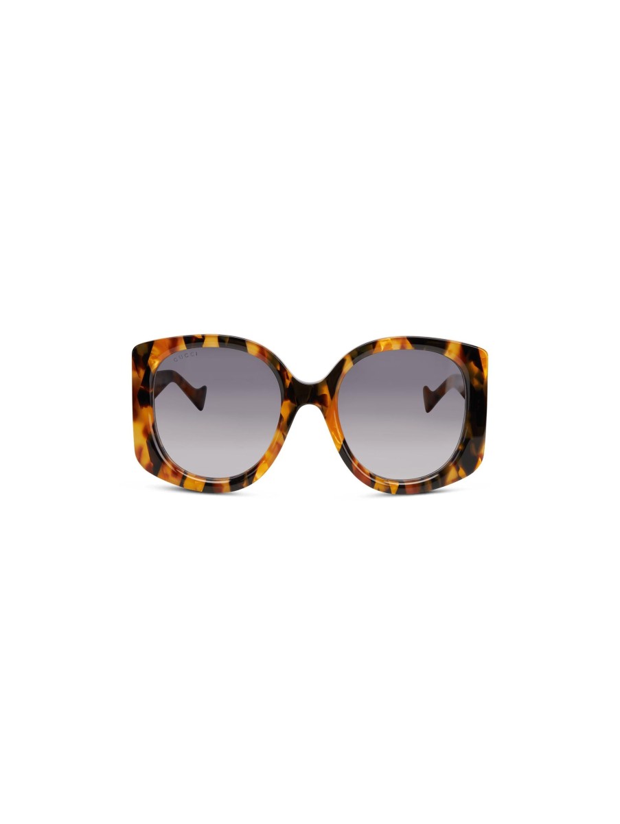 Frauen Gucci Sonnenbrillen | Sonnenbrille Hellbraun