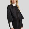 Frauen Max Mara Weekend Jacken | Steppjacke Schwarz