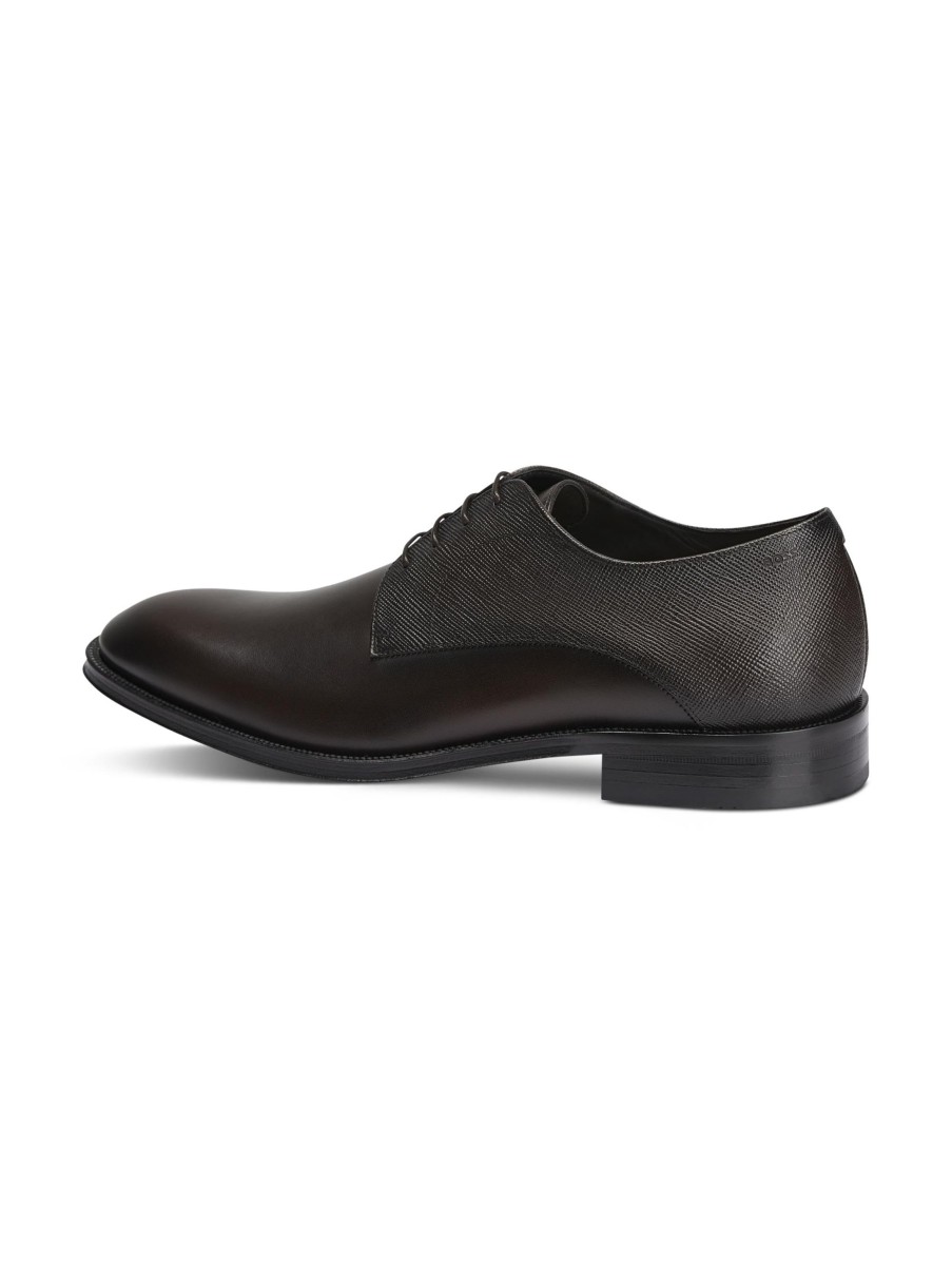 Manner BOSS Men Schnurschuhe | Derby Schuhe Derrek Braun