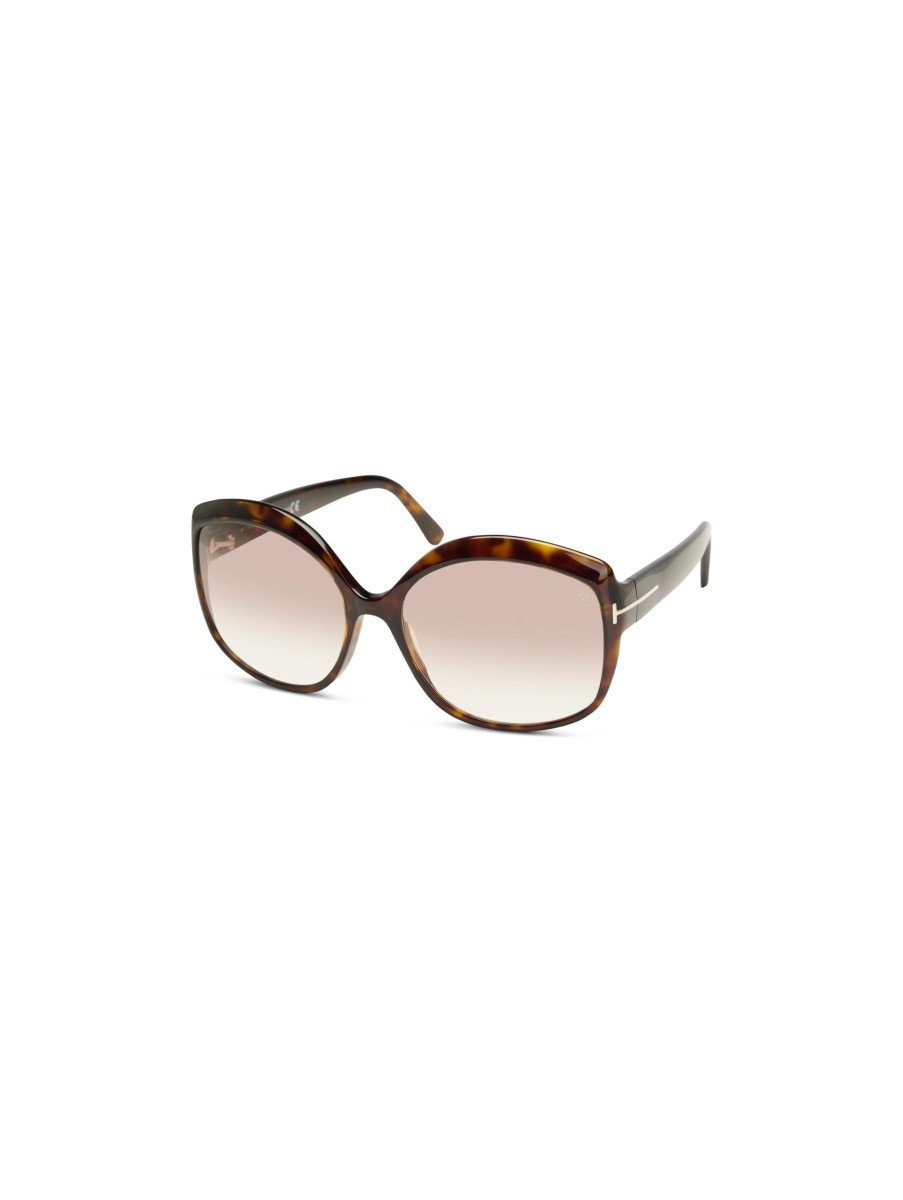 Frauen Tom Ford Sonnenbrillen | Sonnenbrille Dunkelbr.