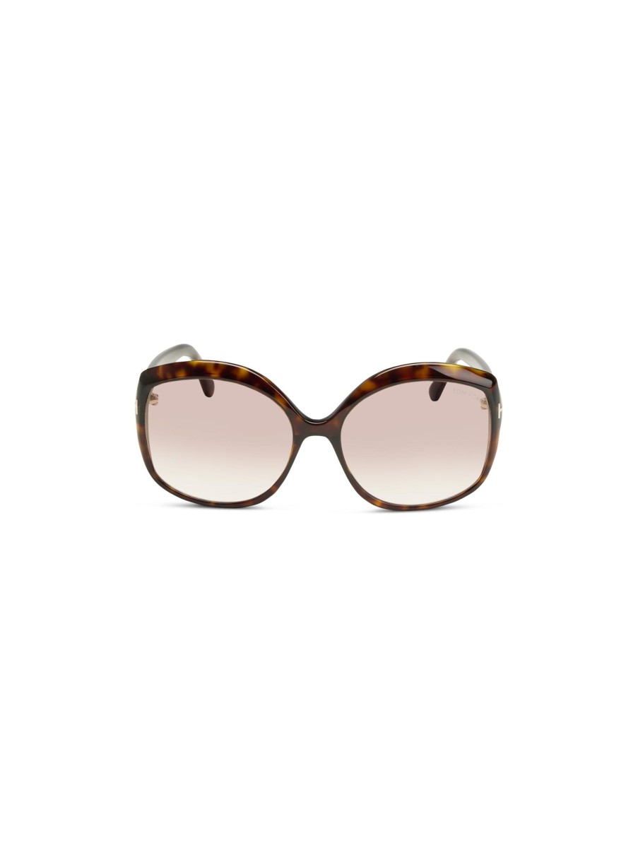 Frauen Tom Ford Sonnenbrillen | Sonnenbrille Dunkelbr.