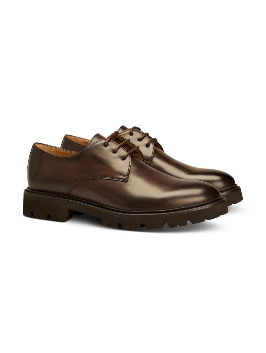 Manner Paul Kehl Schnurschuhe | Derbyschuh Norweger Braun