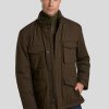 Manner Woolrich Jacken | Parka Im Utility-Look Braun