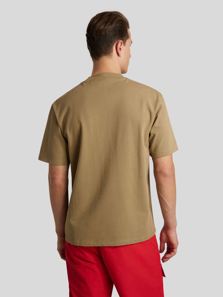 Manner Hugo Sportswear T-Shirts & Shirts | T-Shirt Mit Logo Braun