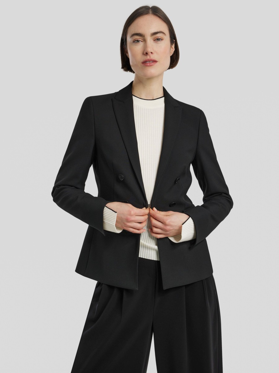 Frauen Akris Punto Blazer | Blazer Schwarz