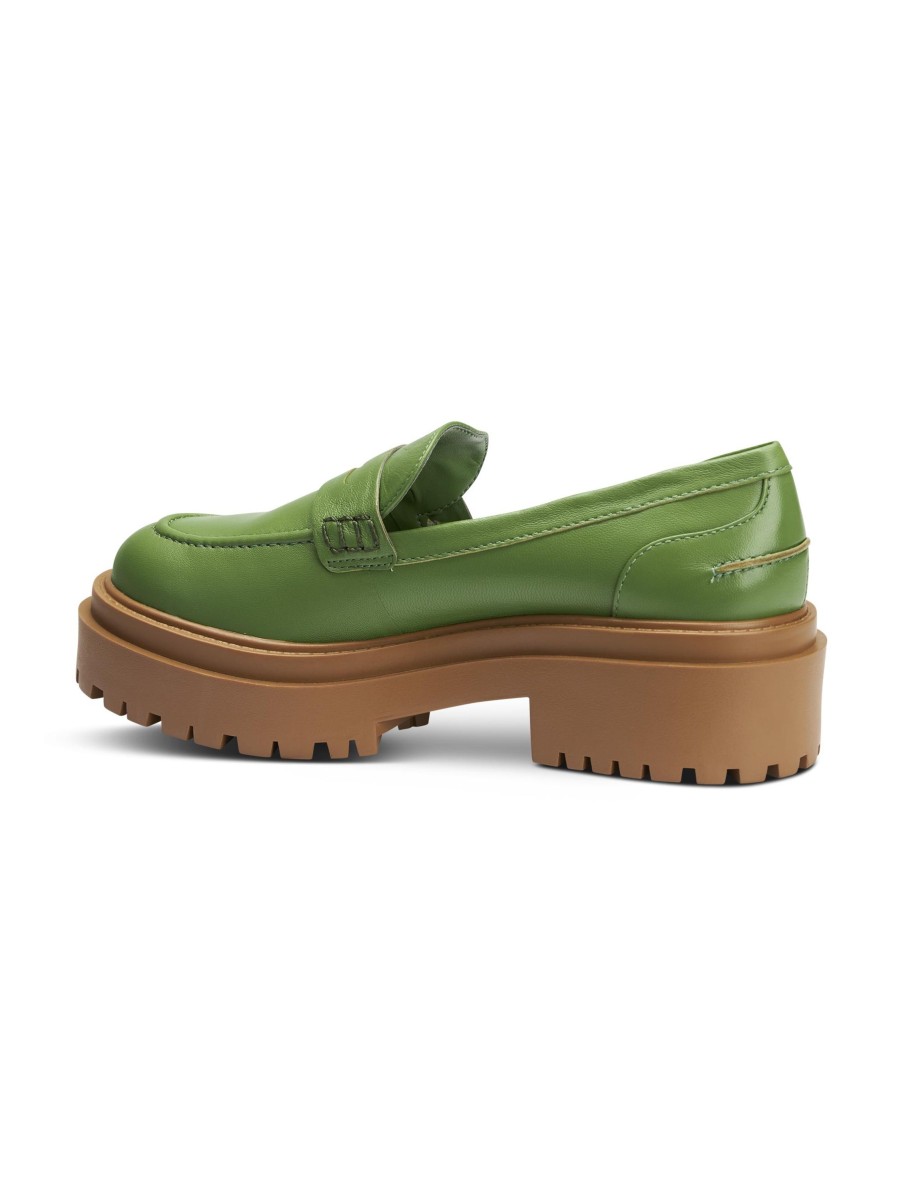 Frauen Carrano Halbschuhe | Loafer Grun