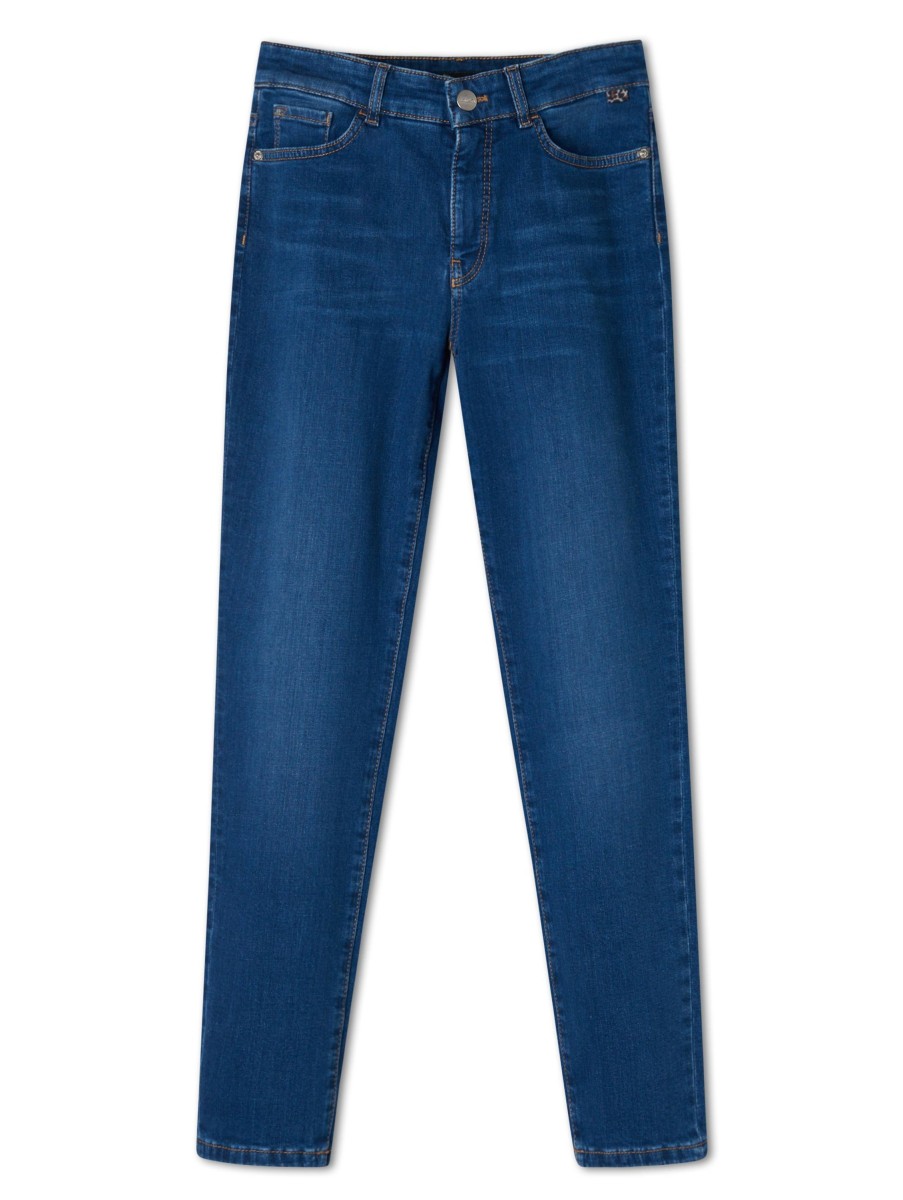 Frauen Marc Cain Jeans | Jeans Im Slim Fit Siena Indigo